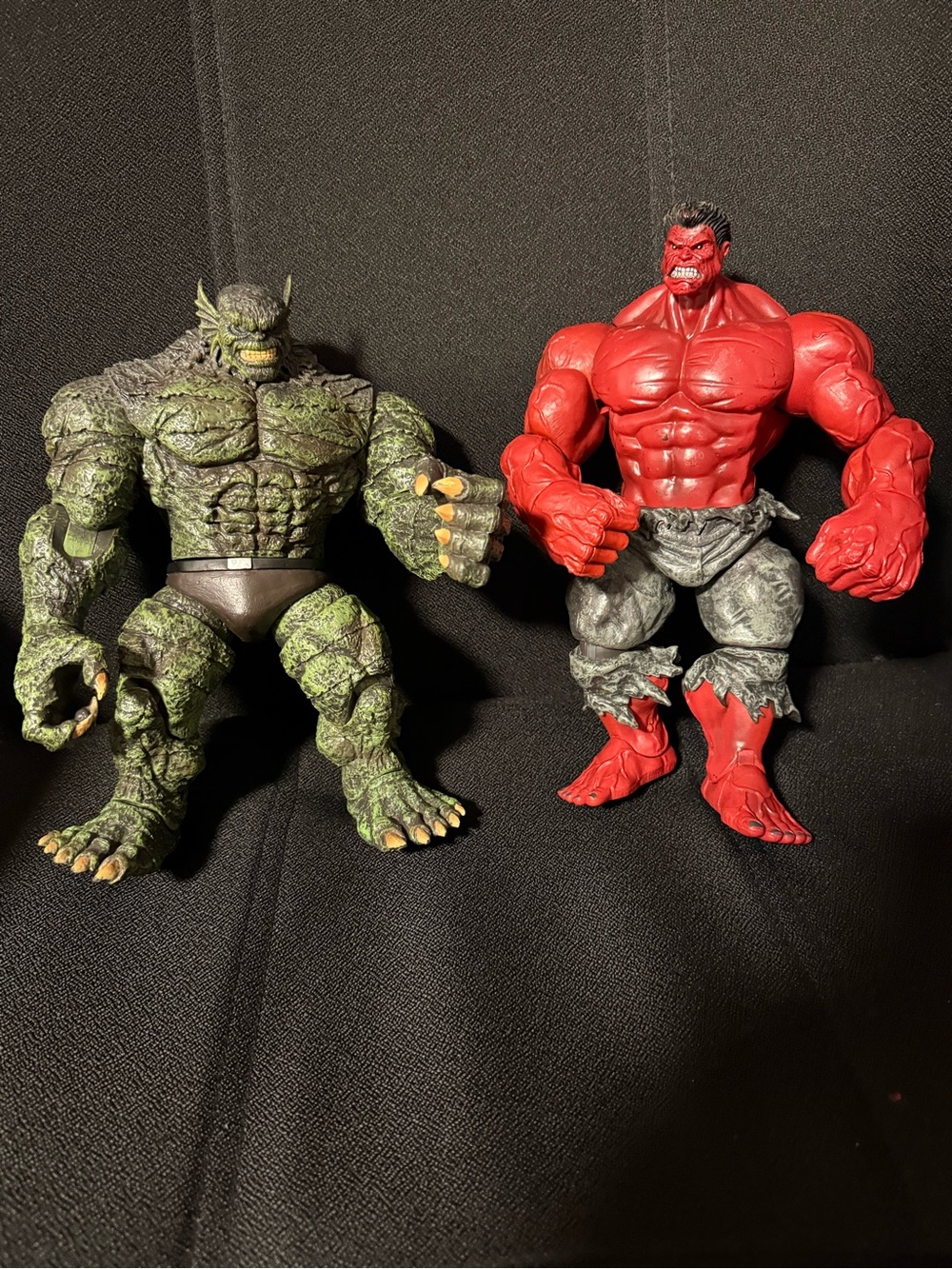 Marvel Select Abomination & Red Hulk Action Figure Lot - Diamond Select Loose